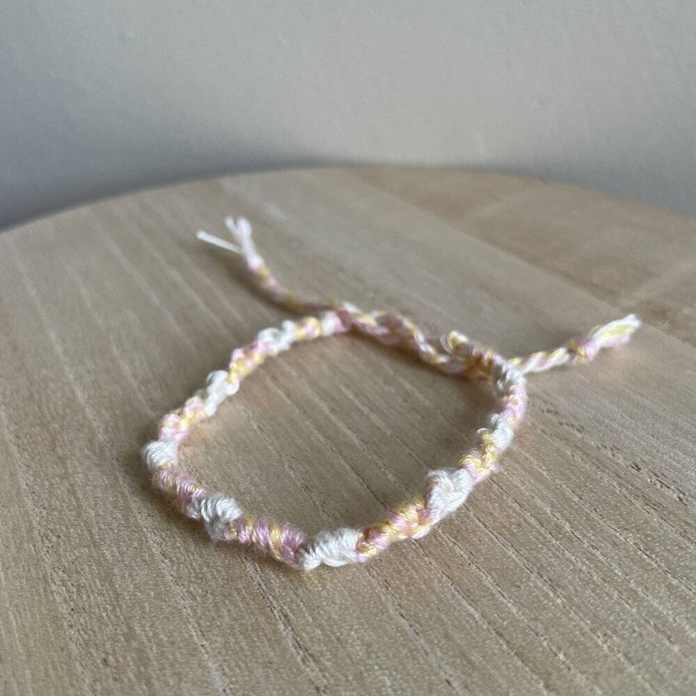 Oakley Bracelet, anklet, trendy, comfortable, tie, embroidery thread, woven, gif